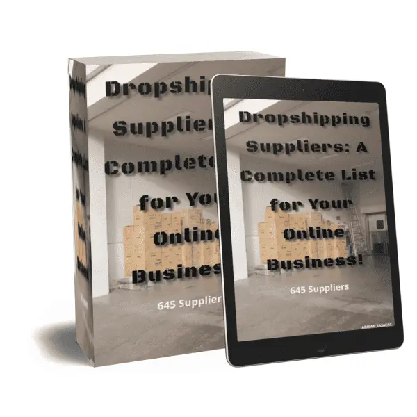 Dropshipping Suppliers Hub 645 Suppliers List