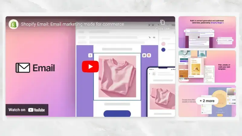 1. Shopify Email: Forge Deeper Connections with Targeted Email Campaigns