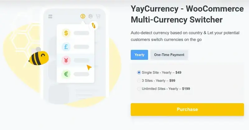 WooCommerce Currency Switcher