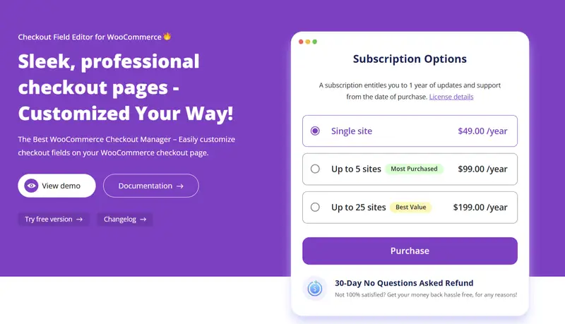 WooCommerce Checkout Field Editor