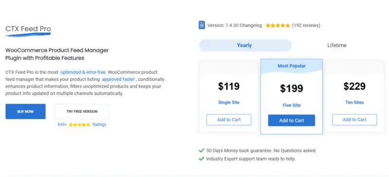 WooCommerce Product Feed