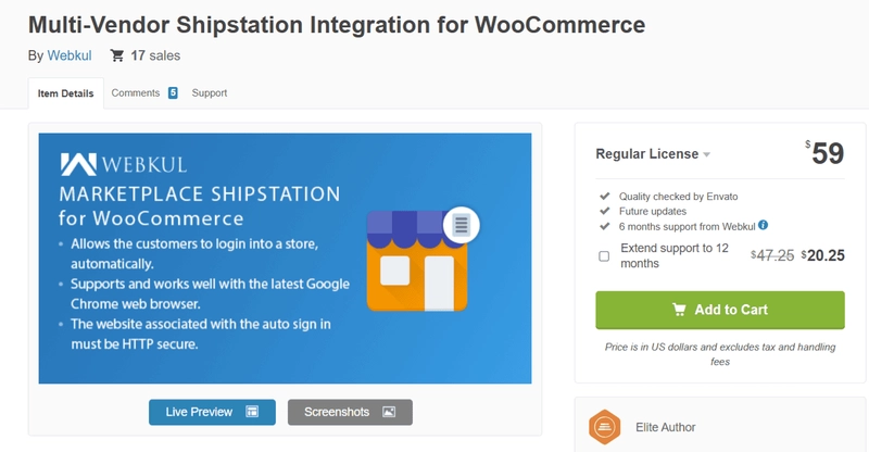 WooCommerce Shipstation Integration