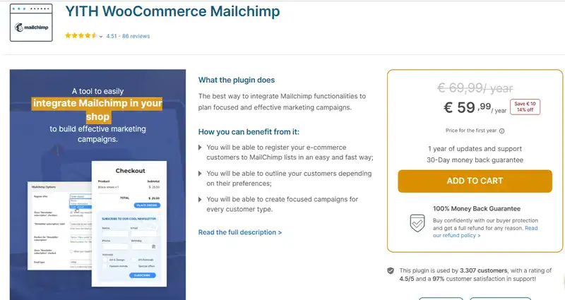 WooCommerce MailChimp