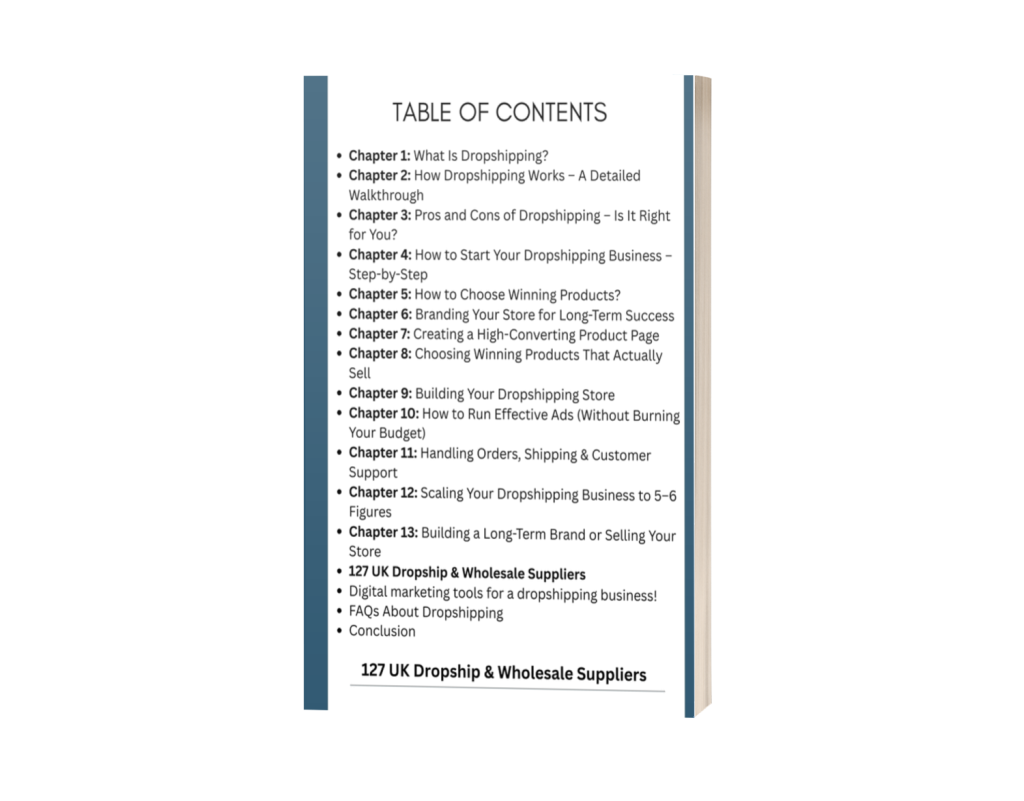 127 UK Dropship & Wholesale Suppliers