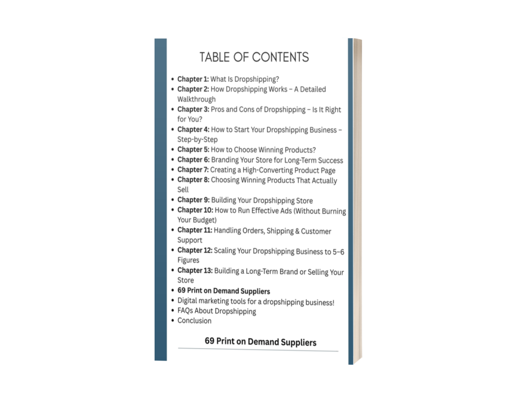 69 Print on Demand Suppliers