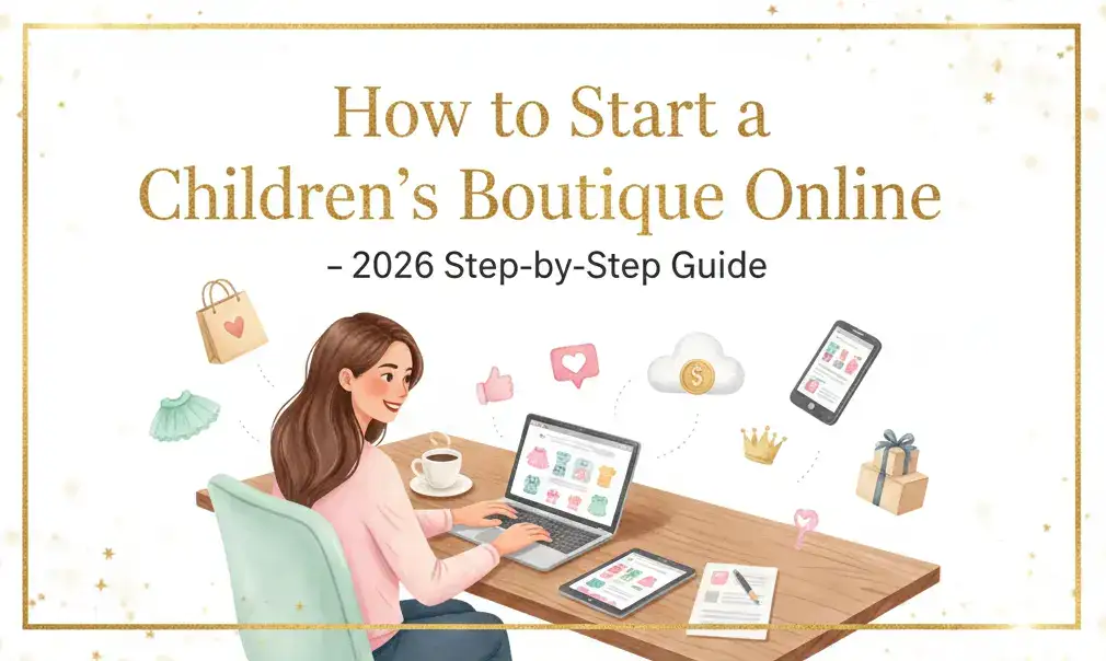 How to Start a Children’s Boutique Online – 2026 Step-by-Step Guide