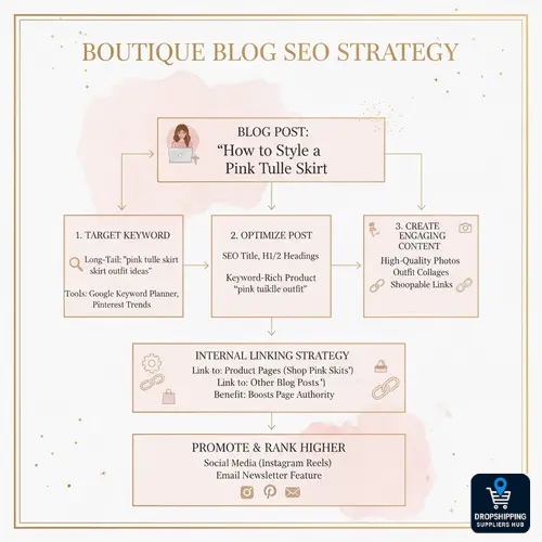 SEO content strategy for boutique website