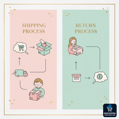 shipping and return process for boutique orders
