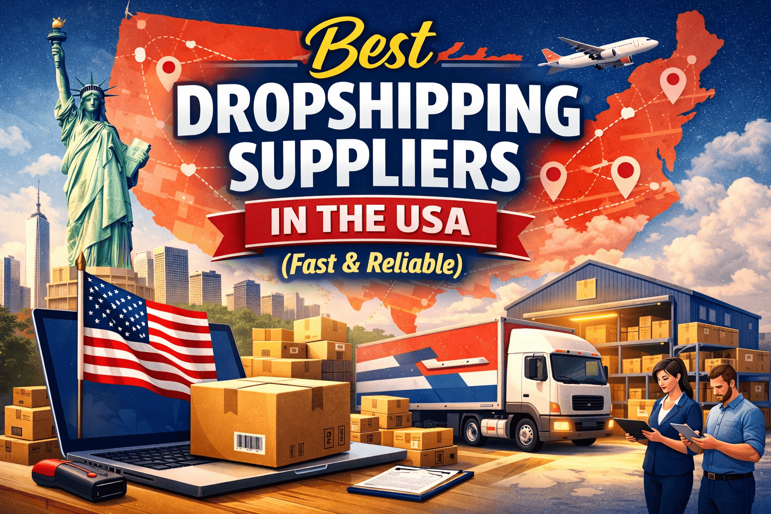 Best Dropshipping Suppliers in the USA (Fast & Reliable)